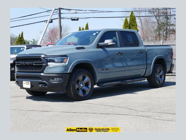 Anvil Clearcoat 2021 RAM 1500 Big Horn Crew Cab 4WD Pickup Truck Four-Wheel Drive 8-Speed Automatic