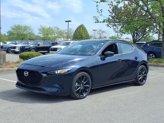 Deep Crystal Blue Mica 2024 Mazda MAZDA3 2.5 S Select Sport Hatchback FWD Hatchback Front-Wheel Drive 6-Speed Automatic