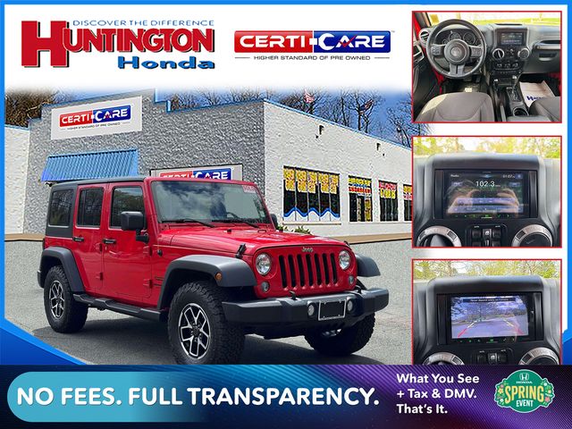 used 2015 Jeep Wrangler car, priced at $19,576