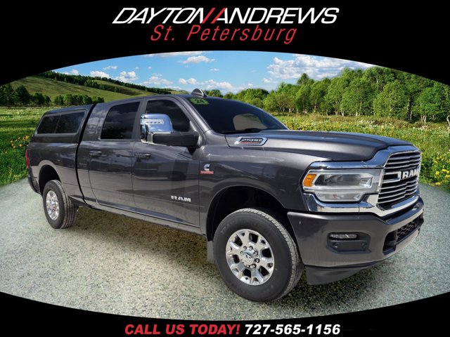 Gray (Granite Crystal Metallic Clearcoat) 2024 RAM 2500 Pickup Truck Four-Wheel Drive 6-Speed Automatic