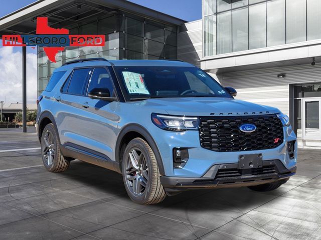 2025 Vapor Blue Metallic Ford Explorer ST 4X4 SUV