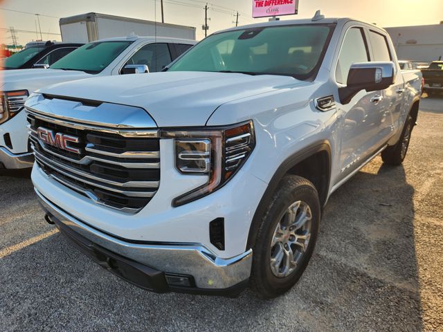 2025 GMC Sierra 1500 SLT White at DeMontrond Gulf Freeway