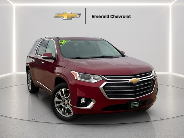 Cajun Red Tintcoat 2020 Chevrolet Traverse SUV / Crossover Front-Wheel Drive 9-Speed Automatic