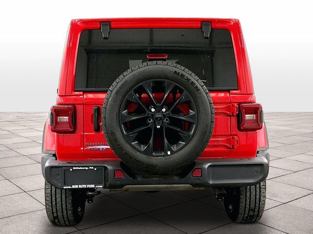 2025 Jeep Wrangler Sahara 4xe Red at Bob Ruth Ford