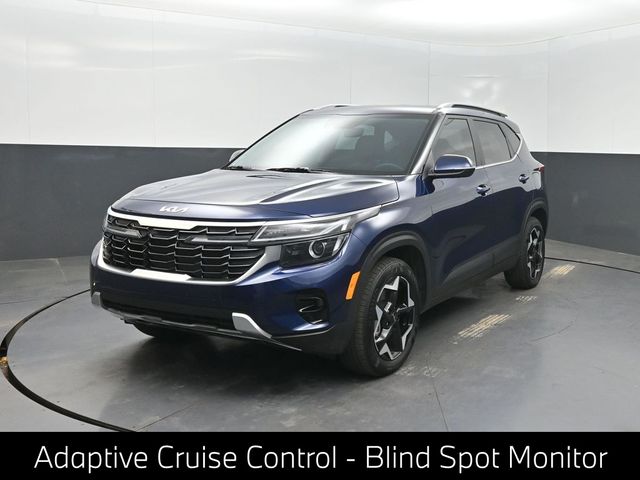 Dark Ocean Blue 2025 Kia Seltos SUV / Crossover All-Wheel Drive Continuously Variable Transmission