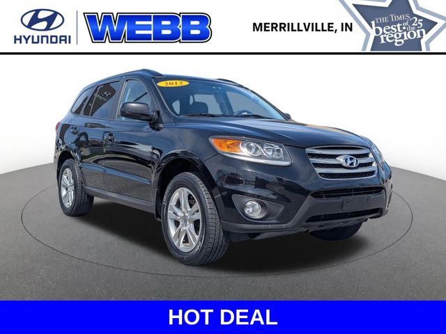 Twilight Black 2012 Hyundai Santa Fe 3.5L SE AWD SUV / Crossover All-Wheel Drive 6-Speed Automatic