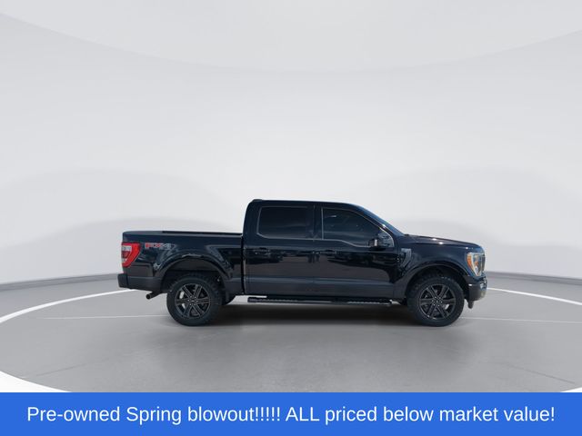 Used 2022 Agate Black Metallic Ford Lariat image 9