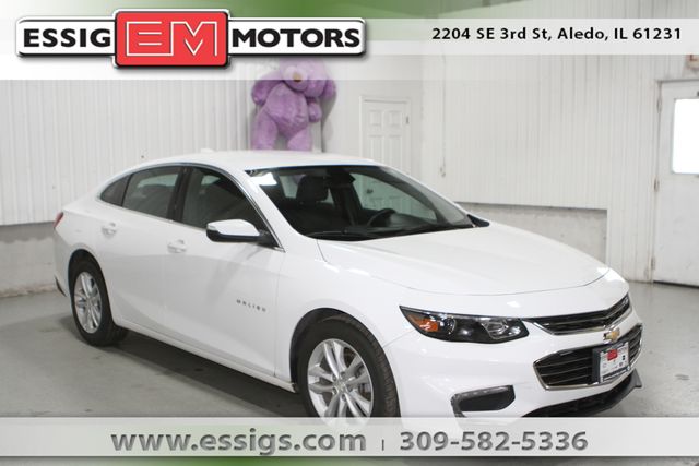 Summit White 2017 Chevrolet Malibu Sedan Front-Wheel Drive 6-Speed Automatic
