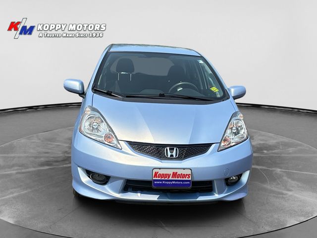 2009 Honda Fit Sport - Blue exterior view 8