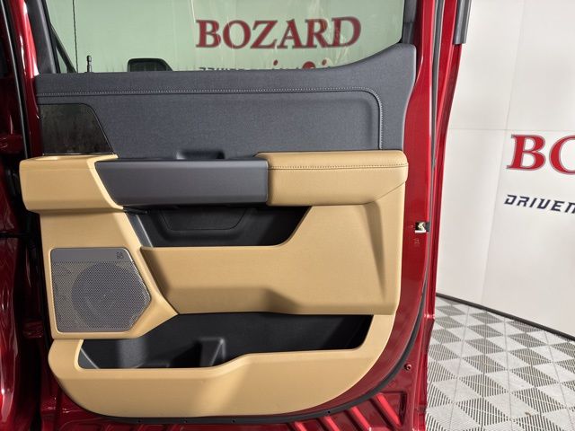 2025 Ruby Red Metallic Tinted Clearcoat Ford Super Duty F-350 SRW Lariat 4X4 Truck