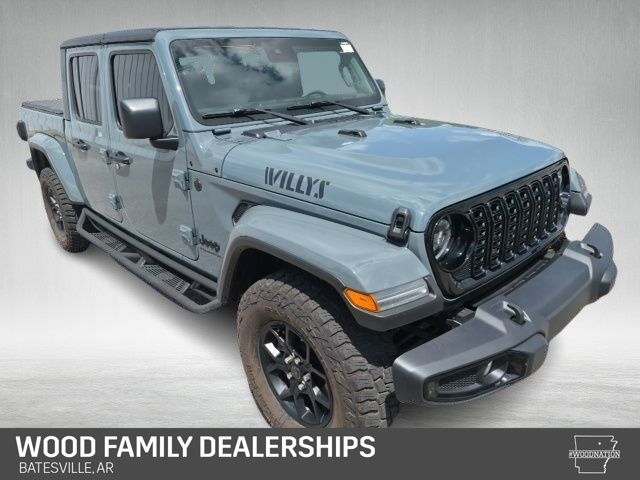 Anvil Clear Coat 2024 Jeep Gladiator Pickup Truck Four-Wheel Drive 8-Speed Automatic