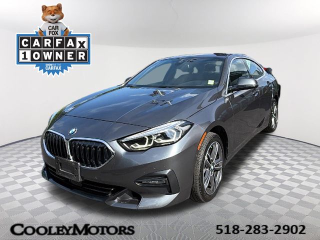 Gray (Mineral Grey Metallic) 2021 BMW 2 Series Sedan All-Wheel Drive 8-Speed Automatic
