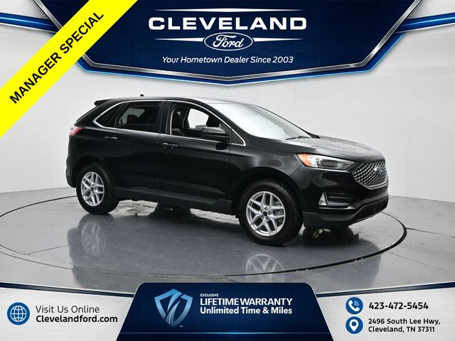 Black Metallic 2023 Ford Edge SUV / Crossover All-Wheel Drive 8-Speed Automatic