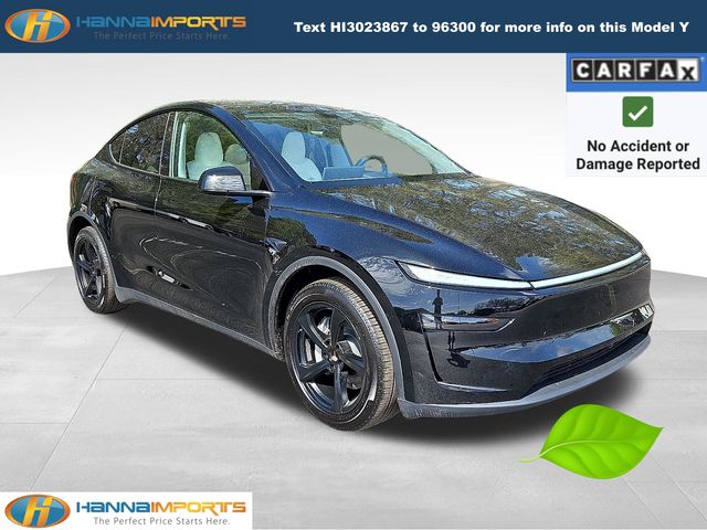 Solid Black 2026 Tesla Model Y Long Range RWD SUV / Crossover Rear-Wheel Drive 1-Speed Automatic