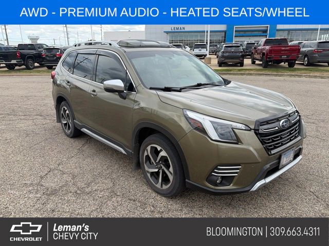 Autumn Green Metallic 2023 Subaru Forester SUV / Crossover All-Wheel Drive Continuously Variable Transmission