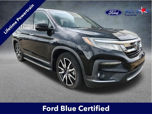 Black 2021 Honda Pilot Touring FWD with Rear Captains Chairs SUV / Crossover Front-Wheel Drive 9-Speed Automatic