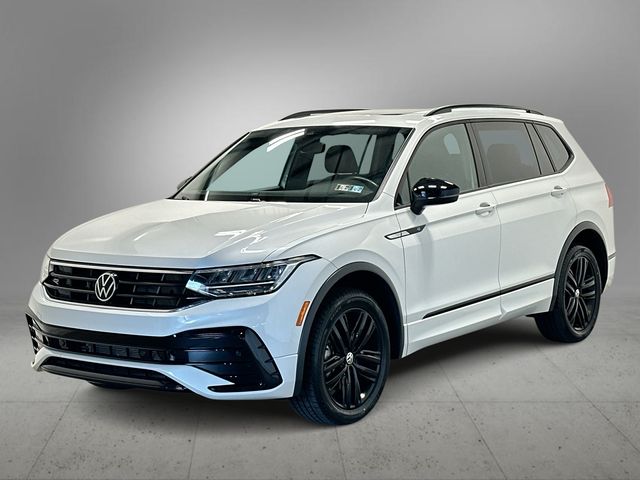 Pure White 2022 Volkswagen Tiguan SUV / Crossover All-Wheel Drive 8-Speed Automatic