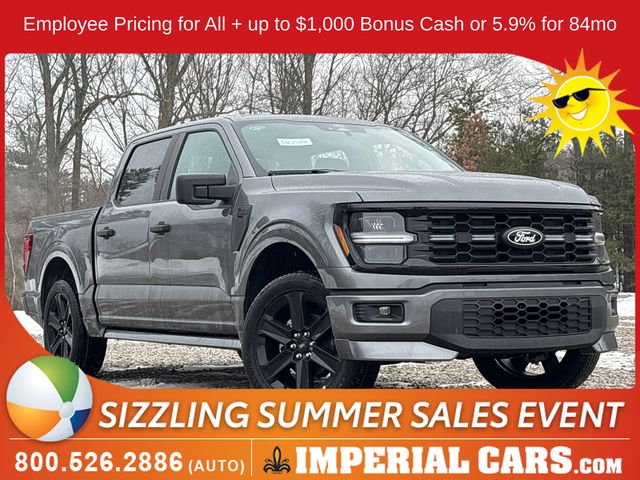 Carbonized Gray Metallic 2026 Ford F-150 Pickup Truck Four-Wheel Drive Automatic