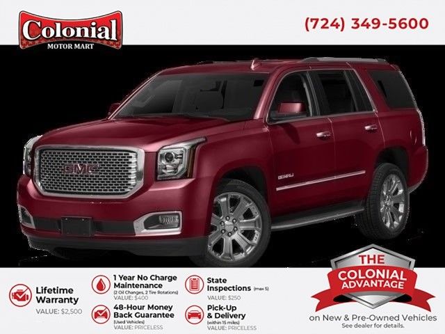 Crimson Red Tintcoat 2018 GMC Yukon Denali 4WD SUV / Crossover Four-Wheel Drive