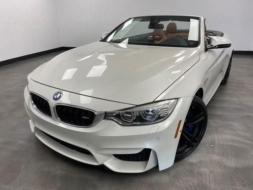White Metallic 2016 BMW M4 Convertible Rear-Wheel Drive 6-Speed Manual