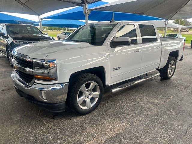 Summit White 2017 Chevrolet Silverado 1500 LT Crew Cab RWD Pickup Truck 4X2 6-Speed Automatic Overdrive