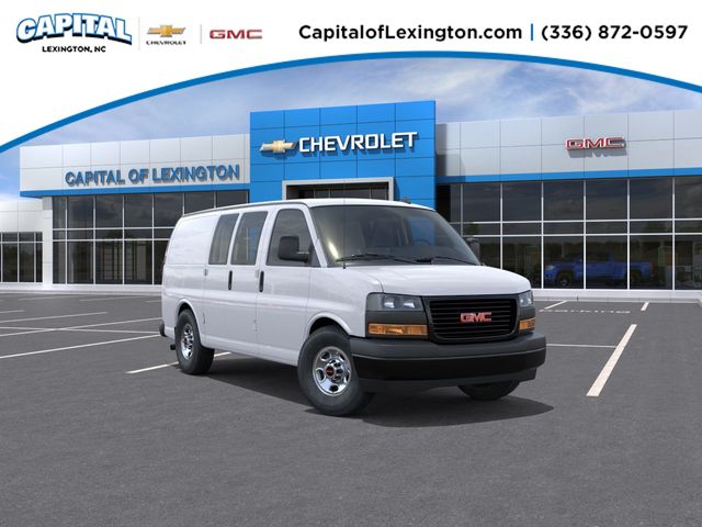 Summit White 2026 GMC Savana Cargo Van Rear-Wheel Drive 8-Speed Automatic Overdrive