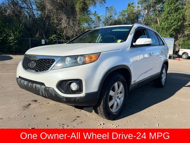 Snow White Pearl 2013 Kia Sorento SUV / Crossover All-Wheel Drive 6-Speed Automatic