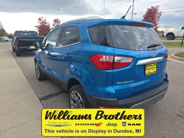 2020 Ford EcoSport Titanium - Blue Candy exterior view 11
