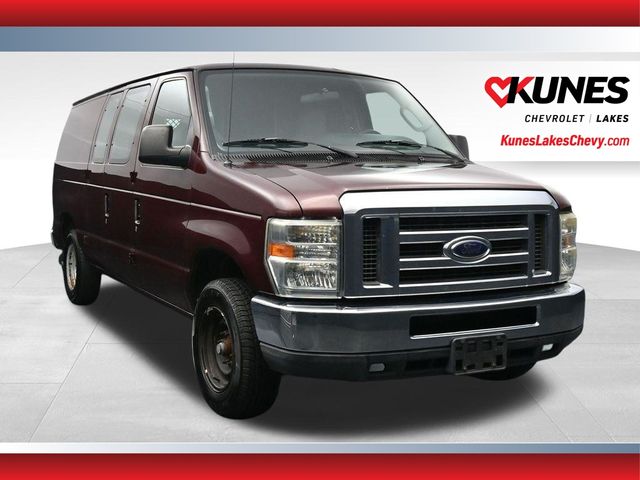 Royal Red Metallic 2011 Ford E-Series Van Rear-Wheel Drive 4-Speed Automatic Overdrive