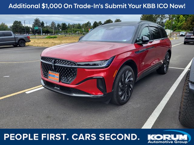 Red Carpet Metallic Tinted Clearcoat 2025 Lincoln Nautilus SUV / Crossover All-Wheel Drive 8-Speed Automatic