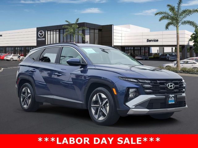 Blue 2025 Hyundai Tucson SUV / Crossover Front-Wheel Drive 8-Speed Automatic