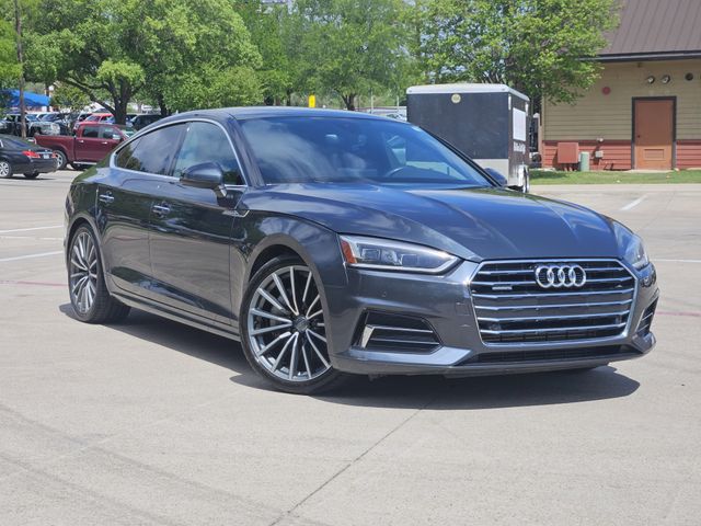 Gray Metallic 2019 Audi A5 Sportback quattro Premium Plus 45 TFSI Sedan All-Wheel Drive 7-Speed Automatic