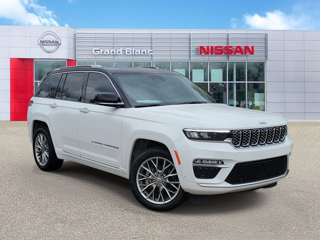 Bright White Clearcoat 2022 Jeep Grand Cherokee Summit 4WD SUV / Crossover Four-Wheel Drive 8-Speed Automatic