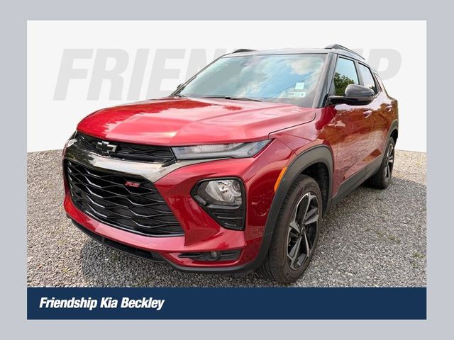 Scarlet Red Metallic 2021 Chevrolet Trailblazer SUV / Crossover Four-Wheel Drive 9-Speed Automatic