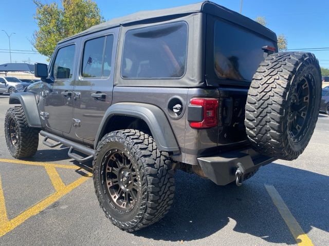 Used Car 2018 Jeep Wrangler  Unlimited Sport S For Sale Under $20,000 In San Antonio, Texas