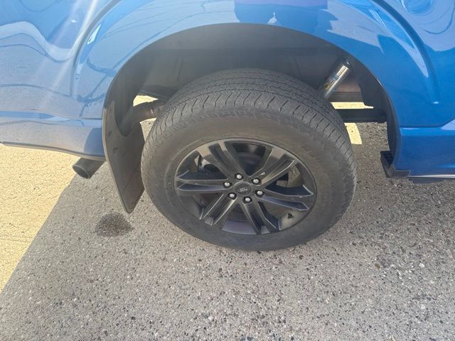 2021 Blue Ford F-150 Lariat 4X4 Truck