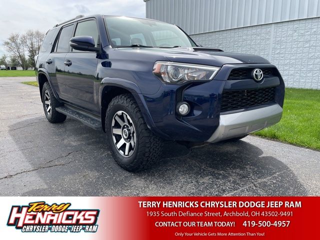 Nautical Blue Metallic 2019 Toyota 4Runner TRD Off-Road Premium 4WD SUV / Crossover Four-Wheel Drive 5-Speed Automatic Overdrive