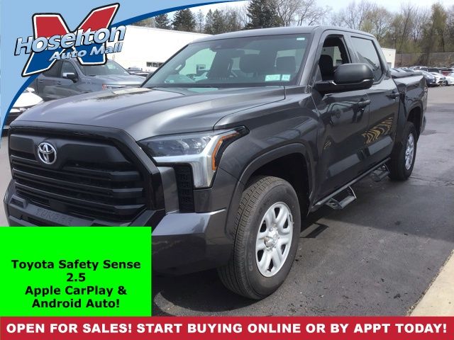 Magnetic Gray Metallic 2026 Toyota Tundra SR CrewMax Cab 4WD Pickup Truck Four-Wheel Drive Automatic