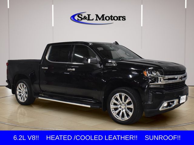 Black 2020 Chevrolet Silverado 1500 Pickup Truck Four-Wheel Drive Automatic