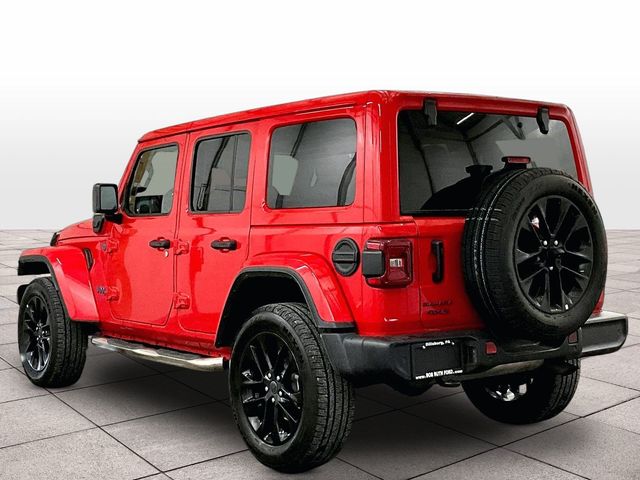 2025 Jeep Wrangler Sahara 4xe Red at Bob Ruth Ford