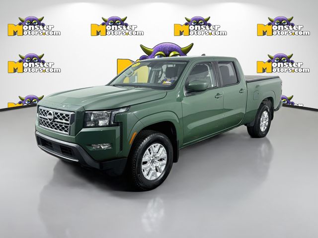 Green 2022 Nissan Frontier Pickup Truck Four-Wheel Drive 9-Speed Automatic