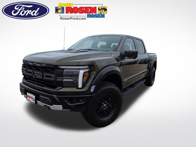 Shelter Green 2026 Ford F-150 Raptor SuperCrew 4WD Pickup Truck Four-Wheel Drive Automatic