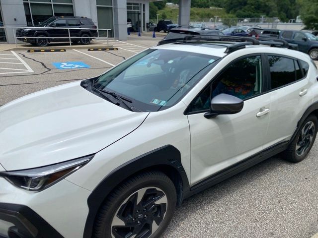 2024 Subaru Crosstrek Limited White at South Hills Kia