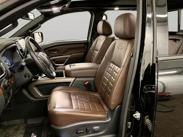 2022 Nissan Titan Platinum Reserve Black at Bob Ruth Ford