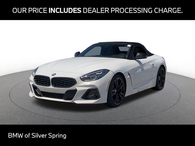 Alpine White 2026 BMW Z4 Convertible Rear-Wheel Drive 8-Speed Automatic