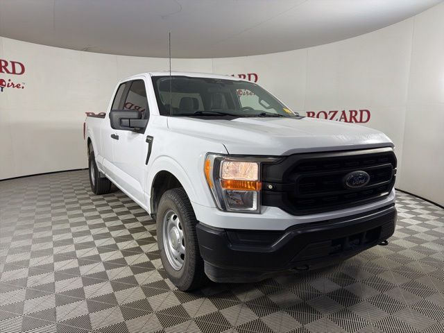Oxford White 2022 Ford F-150 XL SuperCab 4WD Pickup Truck Four-Wheel Drive Automatic