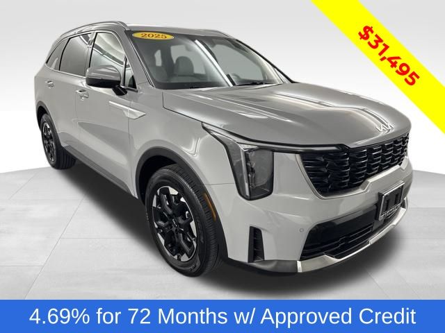Gray 2025 Kia Sorento SUV / Crossover Front-Wheel Drive 8-Speed Automatic