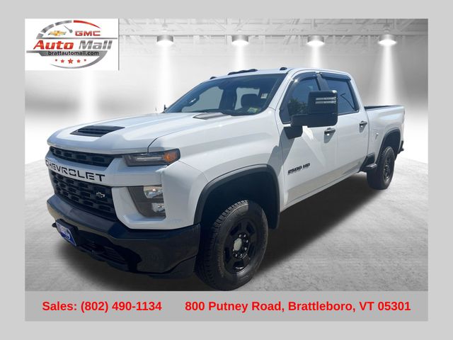 Summit White 2022 Chevrolet Silverado 2500HD Pickup Truck Four-Wheel Drive 6-Speed Automatic