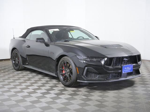 Shadow Black 2025 Ford Mustang GT Premium Convertible RWD Convertible Rear-Wheel Drive Automatic