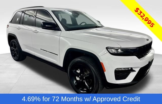 Bright White Clearcoat 2025 Jeep Grand Cherokee Limited RWD SUV / Crossover 4X2 8-Speed Automatic